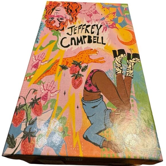 Jeffrey Campbell
Cherrywine Kitten Heel Sandals  size 6.5M - Picture 12 of 14